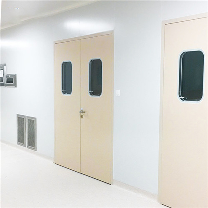 Lichte stalen kiel Cleanroom dubbele deuren