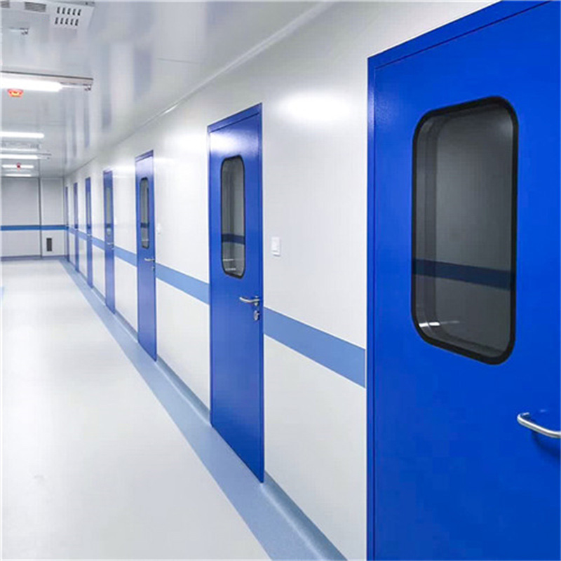 Lichte stalen kiel Cleanroom enkele deur